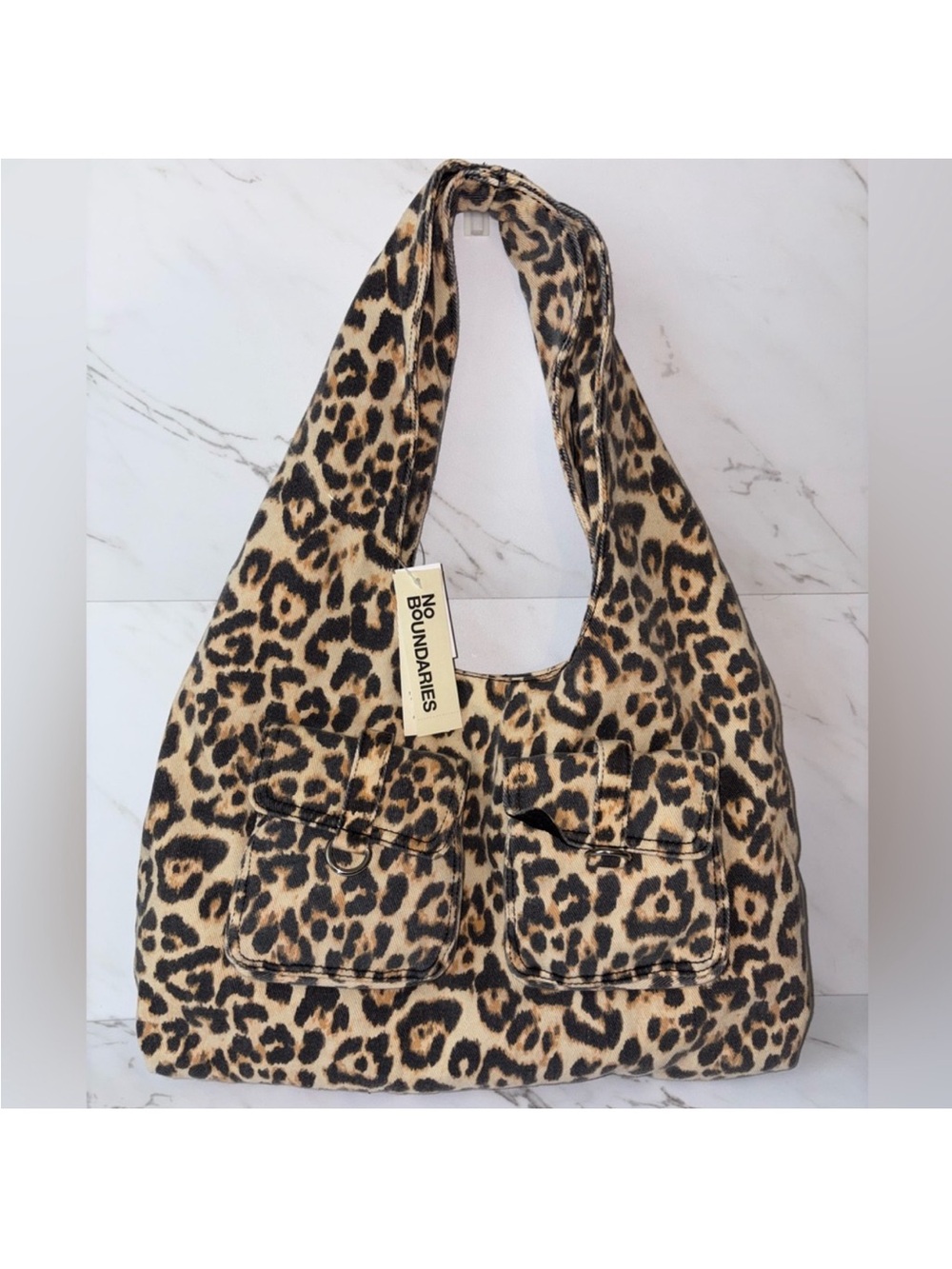 VIRAL Y2K No boundaries Leopard Print Bag NWOT